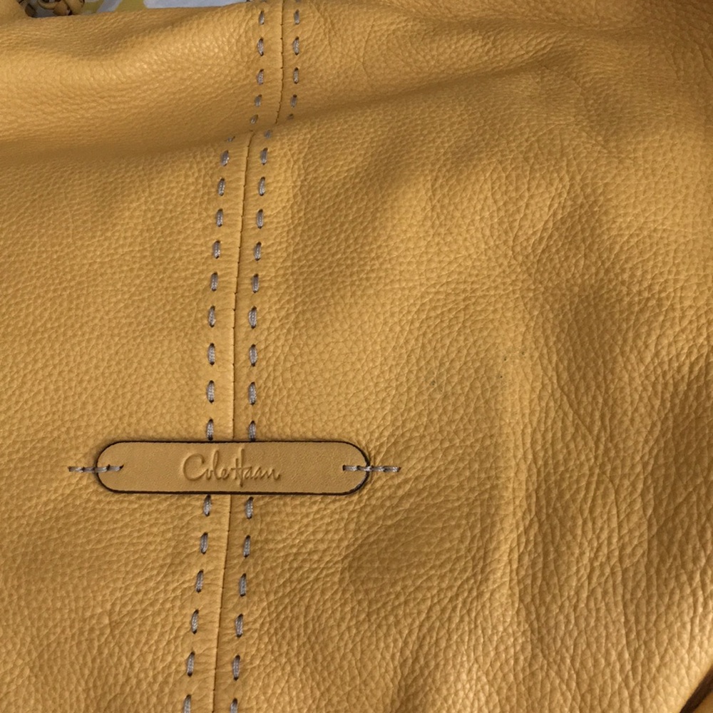 Cole Haan Yellow Shoulder Bag - Picture 7 of 8